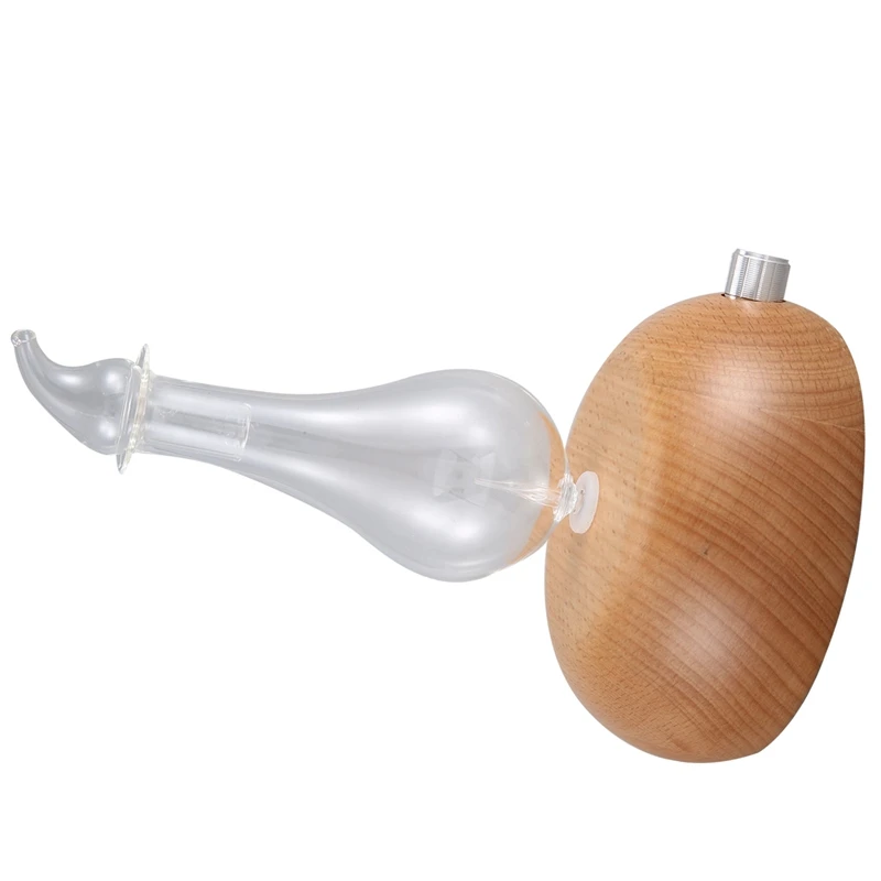 Wooden Glass Aromatherapy Pure Essential Oils Diffuser Air Nebulizer Humidifier Household Conditioning Appliance | Бытовая техника