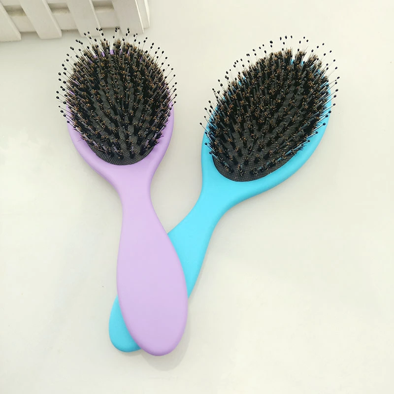 Новая расческа для волос с воздушной подушкой гребень из свиной щетины
