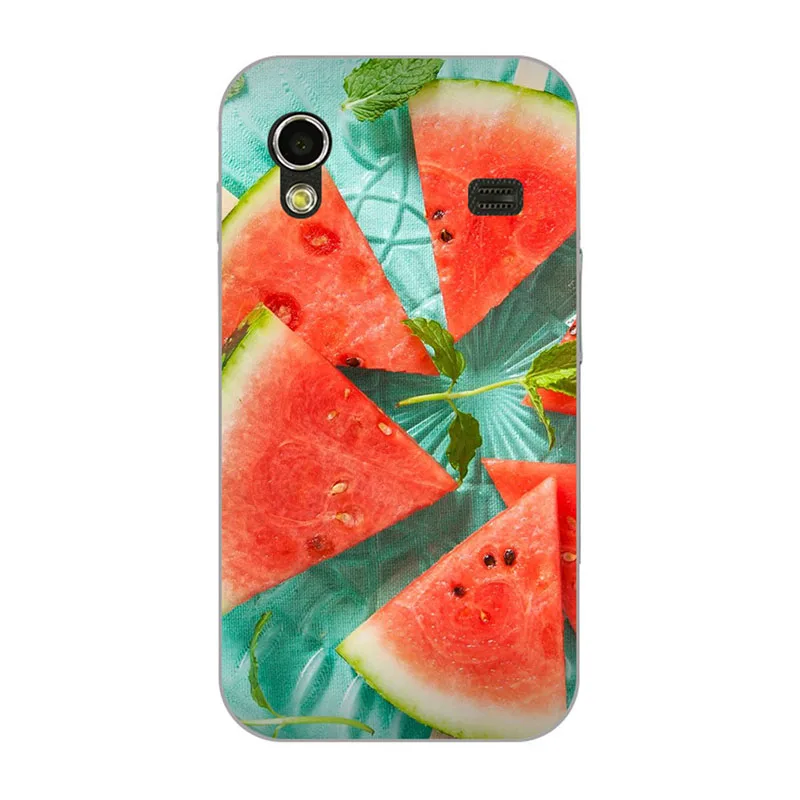 Модные, мягкие, силиконовые чехлы для samsung Galaxy Ace S5830i GT S5830 GT-S5830i чехол с принтом задняя крышка мультяшная Роза узорная оболочка
