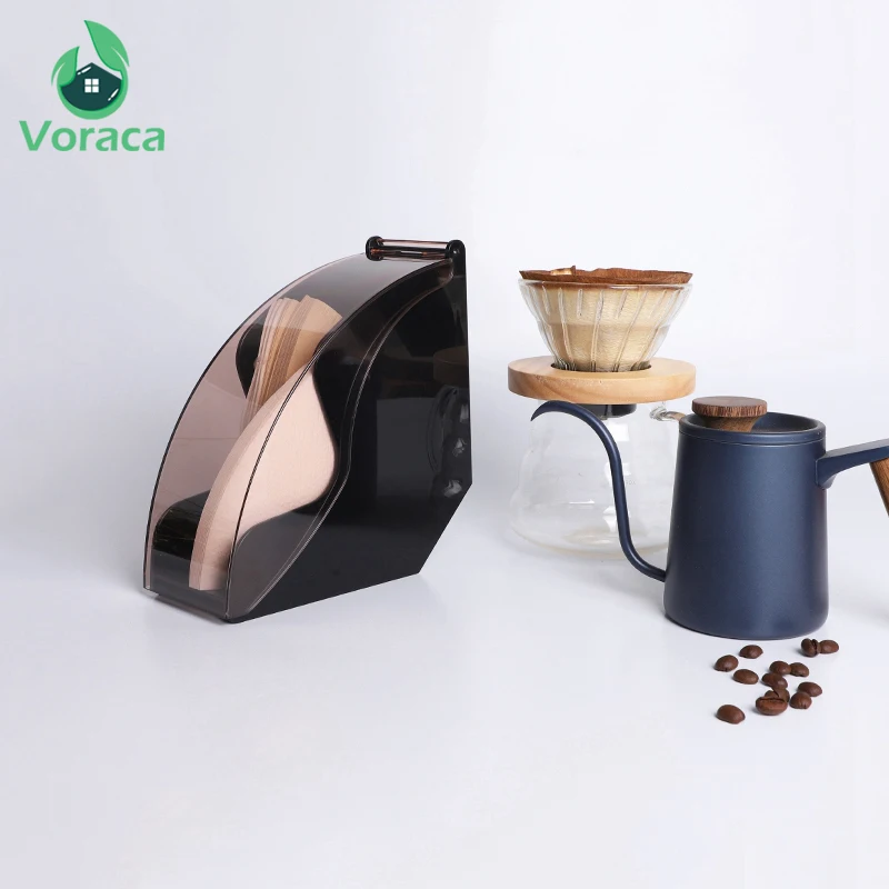 Пылезащитный футляр для хранения бумаги с фильтром кофе крышкой держатель