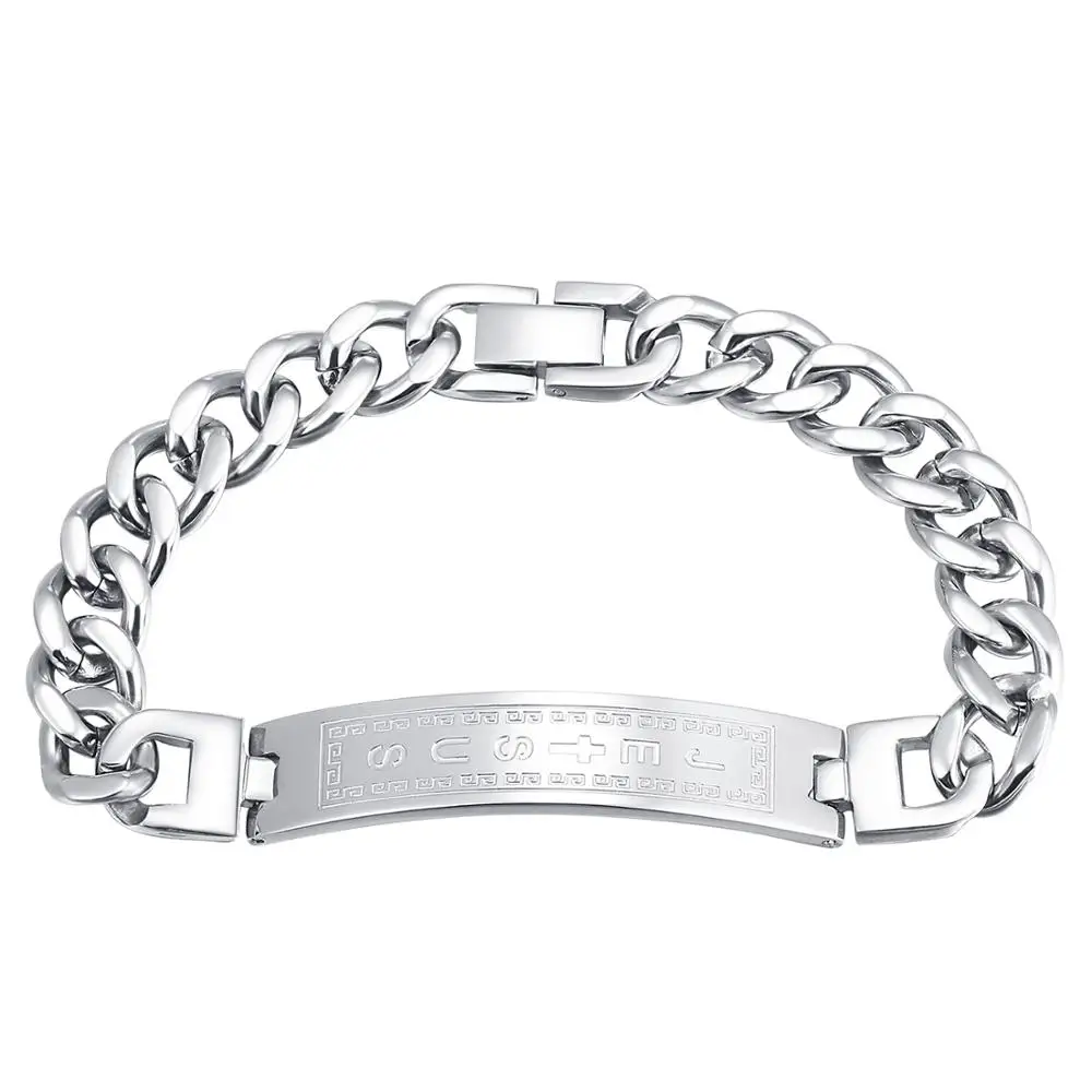 Atoztide трендовые мужские браслеты с изображением Иисуса христианского креста