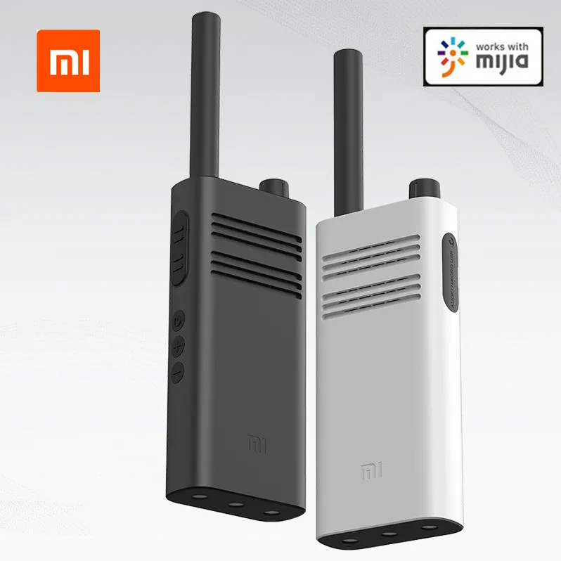 

Original Xiaomi Mijia Walkie Talkie Lite Civil 5 Km Intercom Outdoor Handheld Mini Radio Talkie Walkie with mi app interphone