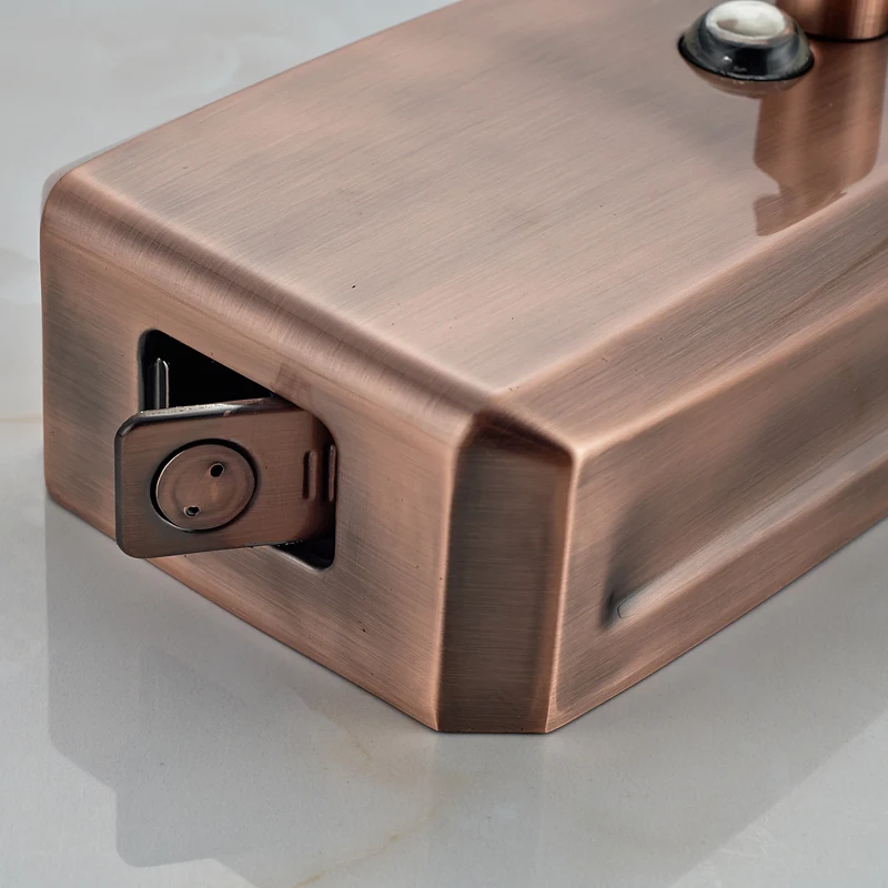 Бесплатная доставка Античный бронзовый настенный дозатор для мыла ванной