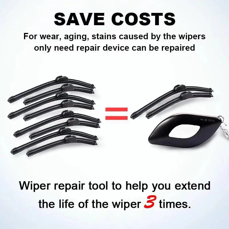 Car Wiper Repair Tool Durable Tools Auto Windshield Rubber Strip Blade Restorer Kit | Автомобили и мотоциклы