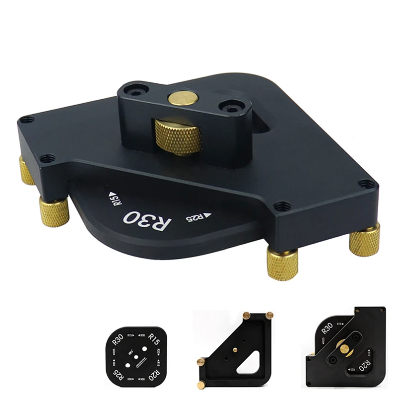 Алюминиевый сплав радиус Quick-jig профиль фаска шаблон угла дуги локатор джиг