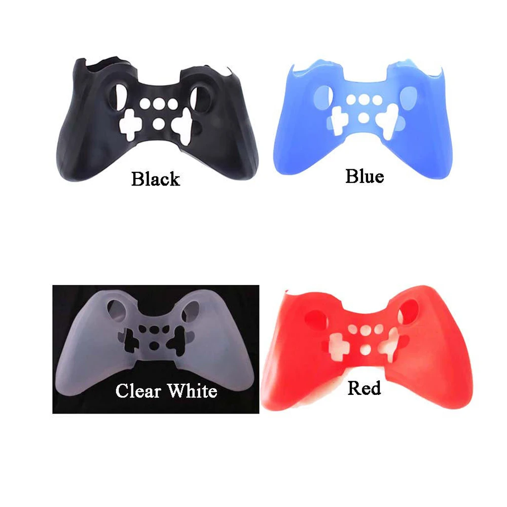 

10 PCS a lot Soft Silicone Protective Shell Cover Case for WII U Pro Wireless Controller