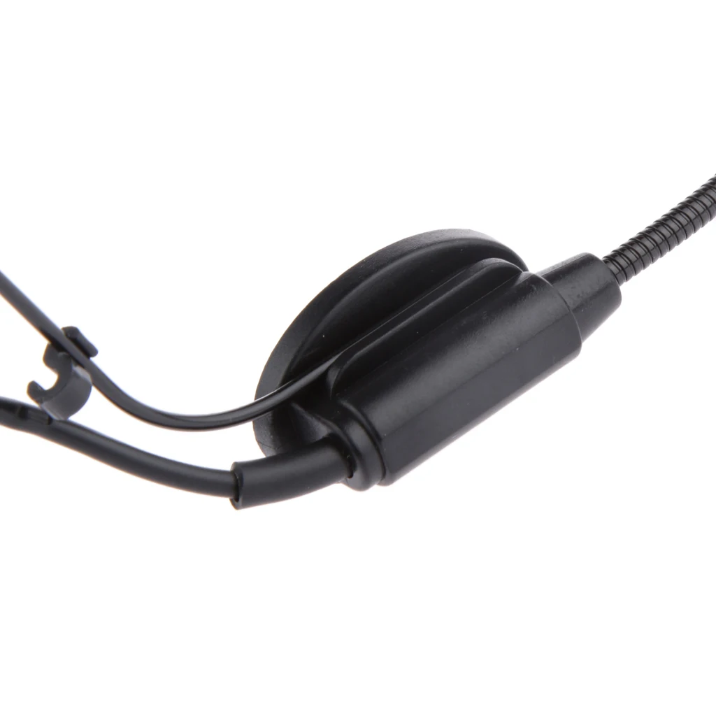 

Black Back Electret Headworn Microphone Wireless System Upright Type Plug