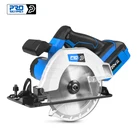 20V циркулярная электрическая пила 2 шт пильные диски 165 мм лезвие для древесины 4000mAh циркулярная пила плотничьи инструменты для работы с деревом по PROSTORMER