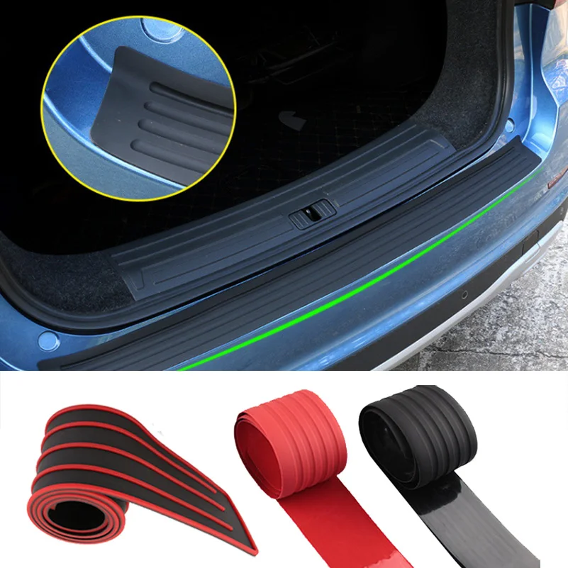 90 см/104 см багажник автомобиля заднего бампера резиновый коврик самоклеящаяся