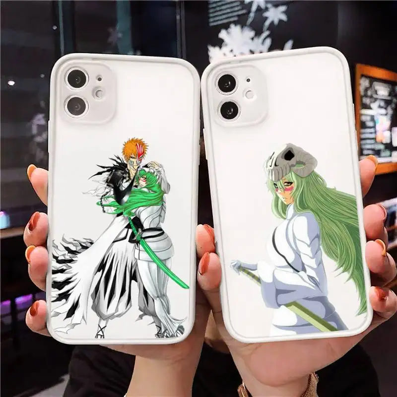 

Japan anime nelliel bleach Phone Cases matte transparent For iphone 7 8 11 12 plus mini x xs xr pro max cover