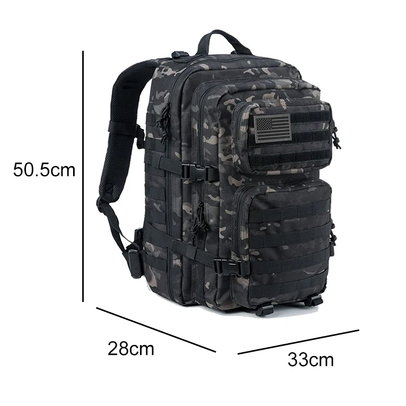 

NANCY TINO Military Tactical Backpack Assault Pack Army Molle Bag Backpacks Rucksack Camping Hunting Training Camouflage