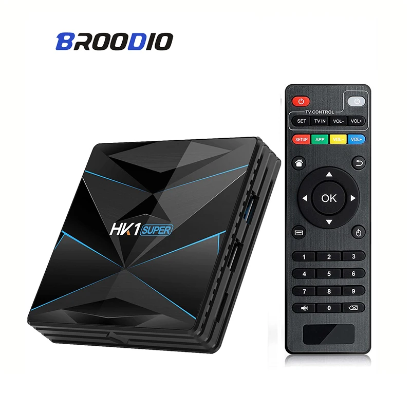 

Супер ТВ-приставка HK1, Android 9, четырехъядерный процессор RK3318, смарт-ТВ, медиаплеер, ТВ-приставка, 2,4 ГГц, 5G, приемник для ТВ-приставки Android, 4 Гб ОЗ...