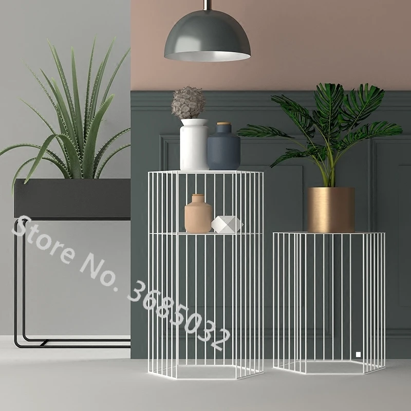 Новые модные железные журнальные столики креативные в гостиной простые