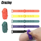 Игрушка-антистресс для взрослых и детей, игрушечный браслет пузырьков, для снятия стресса