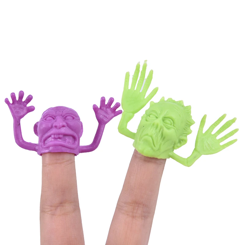 10 шт./компл. 2020 популярные новые пластиковые накладки на пальцы для Хэллоуина