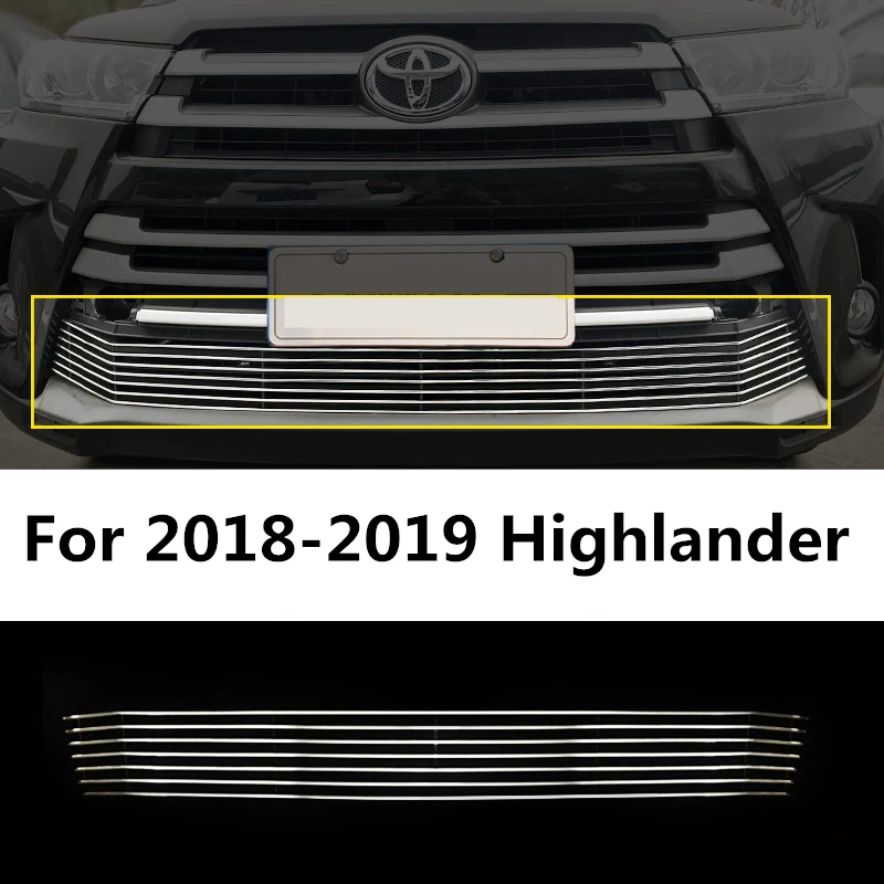 Комплект переднего бампера для Toyota Highlander 2018-2019 | Автомобили и мотоциклы