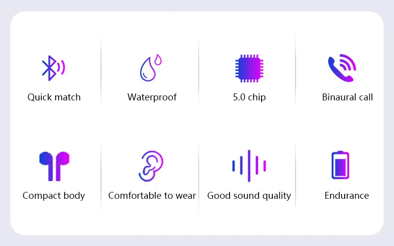 1 шт. Q66 наушники вкладыши TWS Bluetooth 5 0 гарнитура Беспроводной стерео Hi Fi звук Шум
