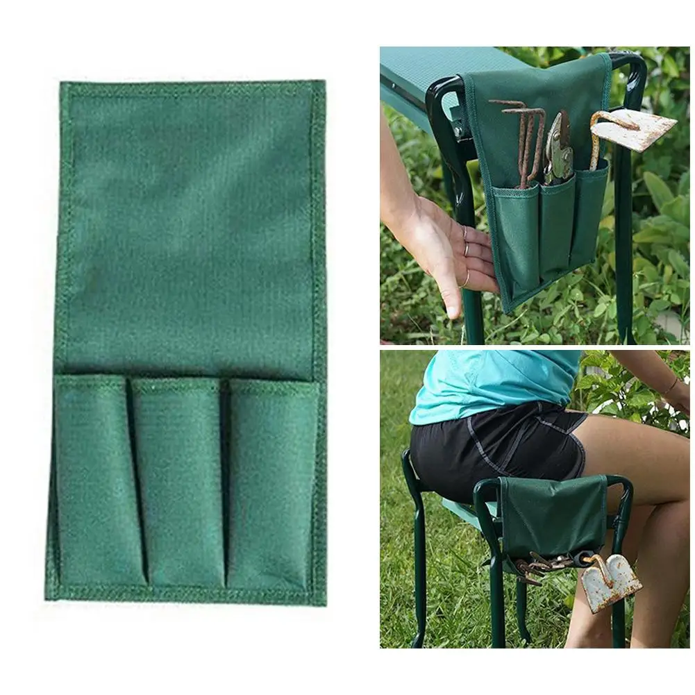 

Garden Kneeler Tool Bag Garden Tool Storage Bag Portable Tool Pouch for Knee Stool Gardening Tools Storage Pouch Toolkit