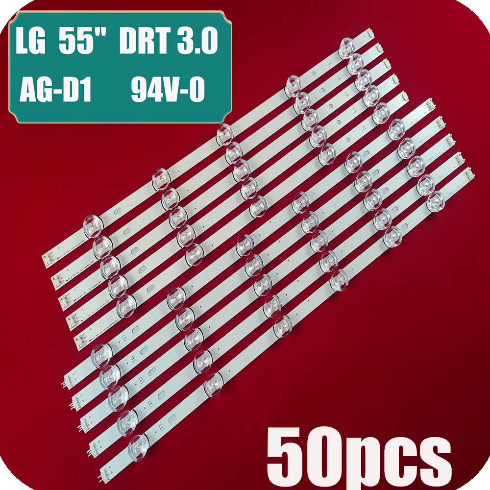 

Оригинальные светодиодные лампы с подсветкой для LG 55lb650v, 55lb5900 55lf652v 55lf6000 55lb6000 55lf5950 55lb630v 55lf580v 55lb570v, 50 шт