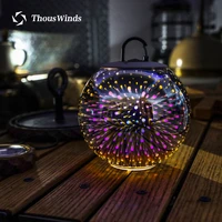thous winds ledlenser ml4 3d firework lantern lampshade outdoor camping led light art light and shadow lampshade