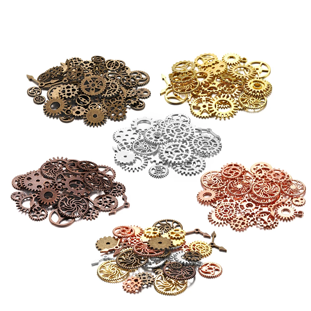 

50g/100g Metal Gear Clock Hand Jewelry Filling UV Resin Epoxy Mold Making Fillings For DIY Crafts Jewelry Making Accessories
