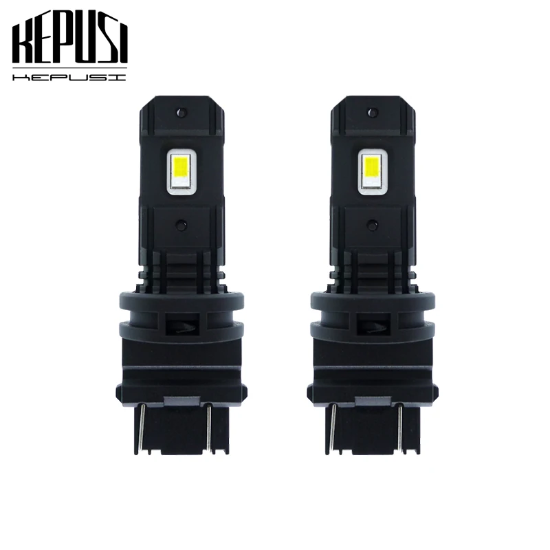 

2x T25 3157 светодиодная сигнальная лампа P27W P27/7W Led T25 3156 для автоматического указателя поворота, стоп-сигнала, резервный фонарь заднего хода 3157 ...