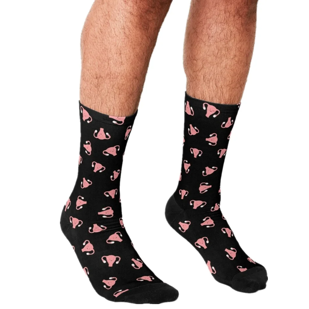

2021 Men Socks harajuku Deep Dark Bohemian Printed Personality Happy hip hop Novelty Skateboard Crew Casual Crazy Funny Socks