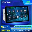 Joying Android 10 Автомагнитола 2Din RDS 6 ГБ 128 ГБ Автомагнитола магнитола Gps универсальный стерео 8 дюймов Android Carplay мультимедийный плеер