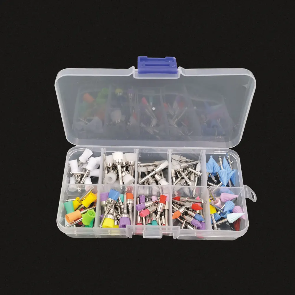 100 ПК стоматологическое лабораторное полировальная щетка нейлоновая защелка