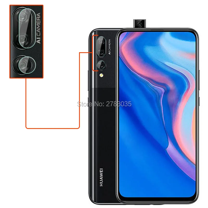 1 комплект = 2 шт./лот для huawei Y9 Prime() 6,5" ультра тонкая задняя крышка для объектива камеры защитная задняя крышка объектива камеры пленка из закаленного стекла
