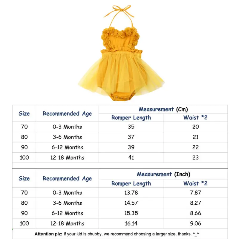 Emmababy Newborn Cotton Linen Yellow Romper Dress Kid Baby Girl Backless Party Lace Tutu Summer Clothe 0-3T | Мать и ребенок