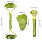 Нефритовый ролик, средство против старения для ухода за глазами, припухлости, подтяжки кожи, омоложения, лица, шеи C1FF