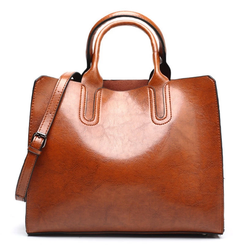

Leather Handbags Big Women Bag High Quality Casual Female Bags Trunk Tote Spanish Brand Shoulder Bag Ladies Large