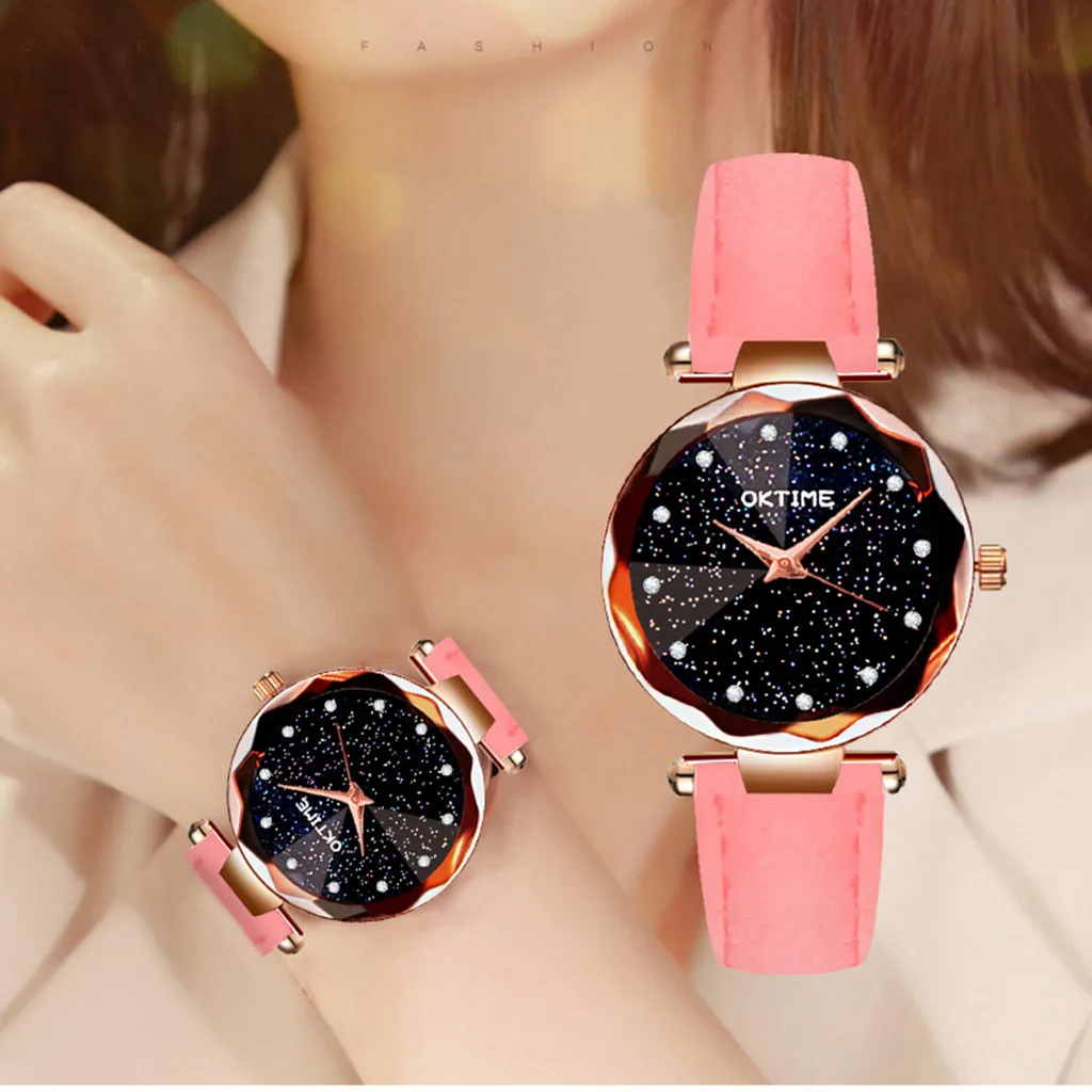 

Women Watch Ladies Creative Leaf Fashion Belt Watch Female Student Quartz Watch Watches For Women Casual Designer Simple