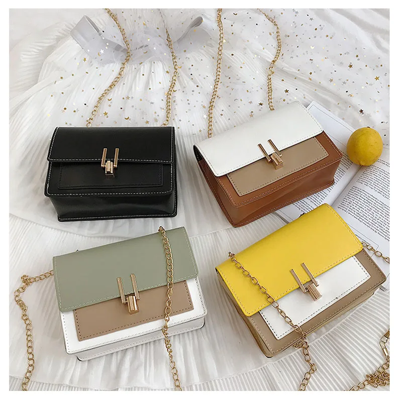 Сумка на плечо женская из искусственной кожи модная сумочка кросс-боди вечерний