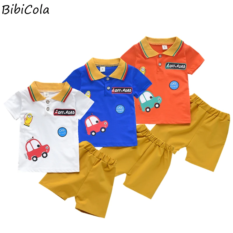 

Комплект летней одежды для маленьких мальчиков; Детский комплект с героями мультфильмов для мальчиков; Хлопковая футболка + шорты; Комплект...