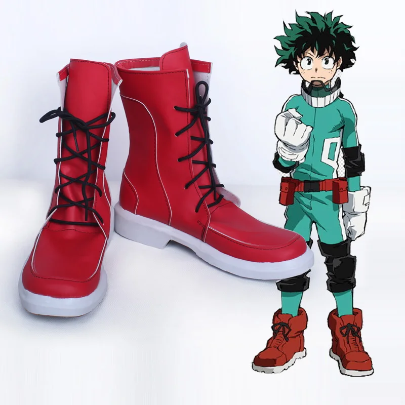 

Hot Anime My Hero Academia Midoriya Izuku Cosplay Shoes for Halloween Christmas Party Masquerade Anime Shows cosplay performance