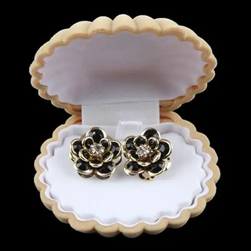 

Cute Sea Shell Box Jewellery Earring Ring Necklace Display Storage Organizer Gift Jewelry Box Jewelry Making Tools