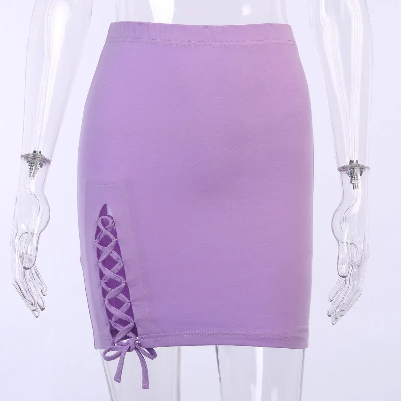 

Elastic Waist Super Mini Skirt Sexy Women High Waist Short Skirt Office Party Pencil Skirts All-match Cotton Bag Hip Skirt