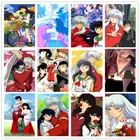 5D DIY алмазная живопись Inuyasha Все Квадратные алмазы, инкрустированный алмазами вышивка аниме мозаика набор домашний декор