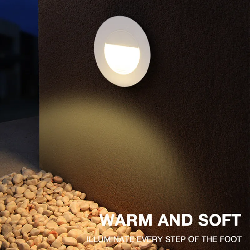 Современная Водонепроницаемая уличная светодиодная ступенчатая лампа IP65