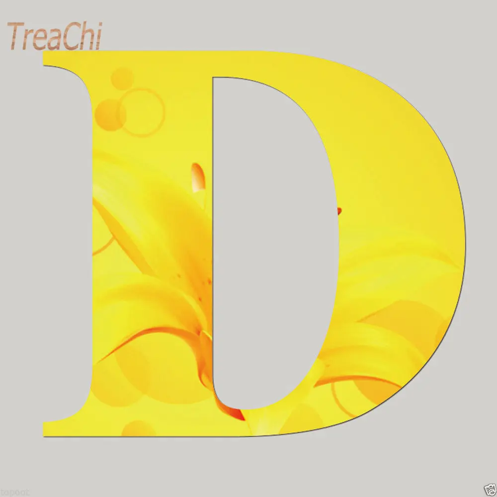 26 букв DIY 3D зеркальные Акриловые Настенные стикеры наклейки домашний декор