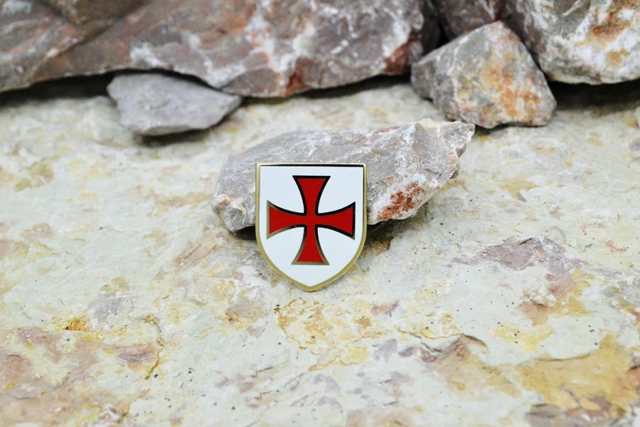 Масонская эмблема значок булавки на лацканы масон вольный каменщик храмовник