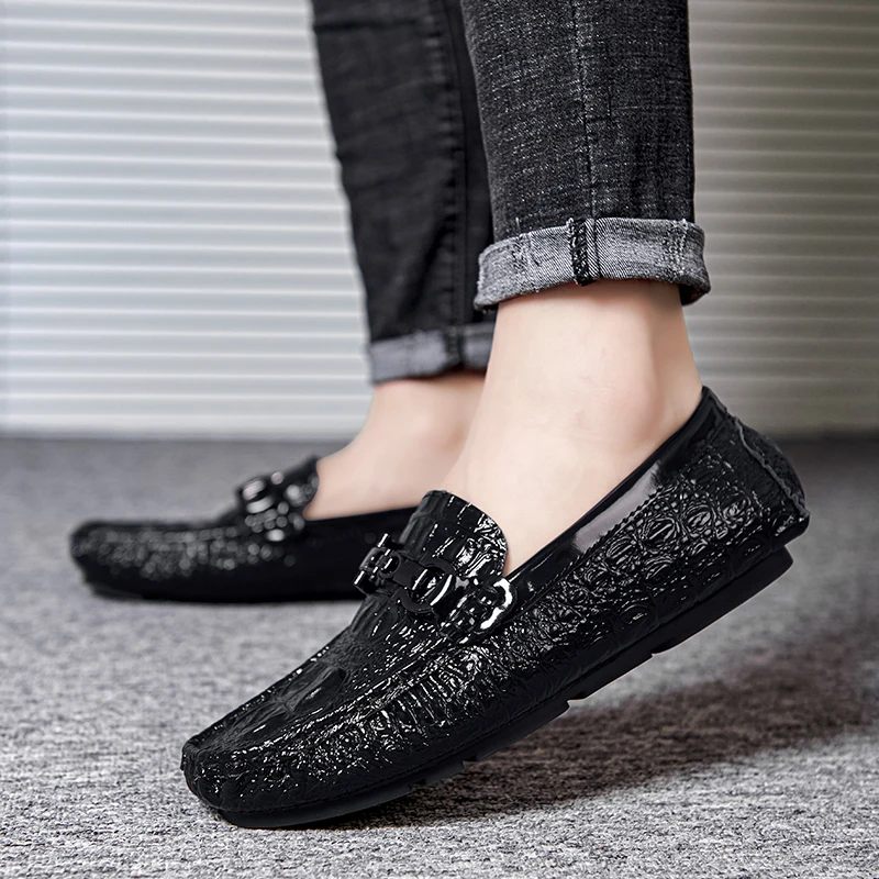

Men Shoes Genuine Leather Formal Shoes Tenis Masculino Man Loafer Zapatillas De Hombre Dad Footwear Business Wedding Shoes