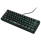 Клавиатура игровая проводная, с RGB-подсветкой, 61 клавиша