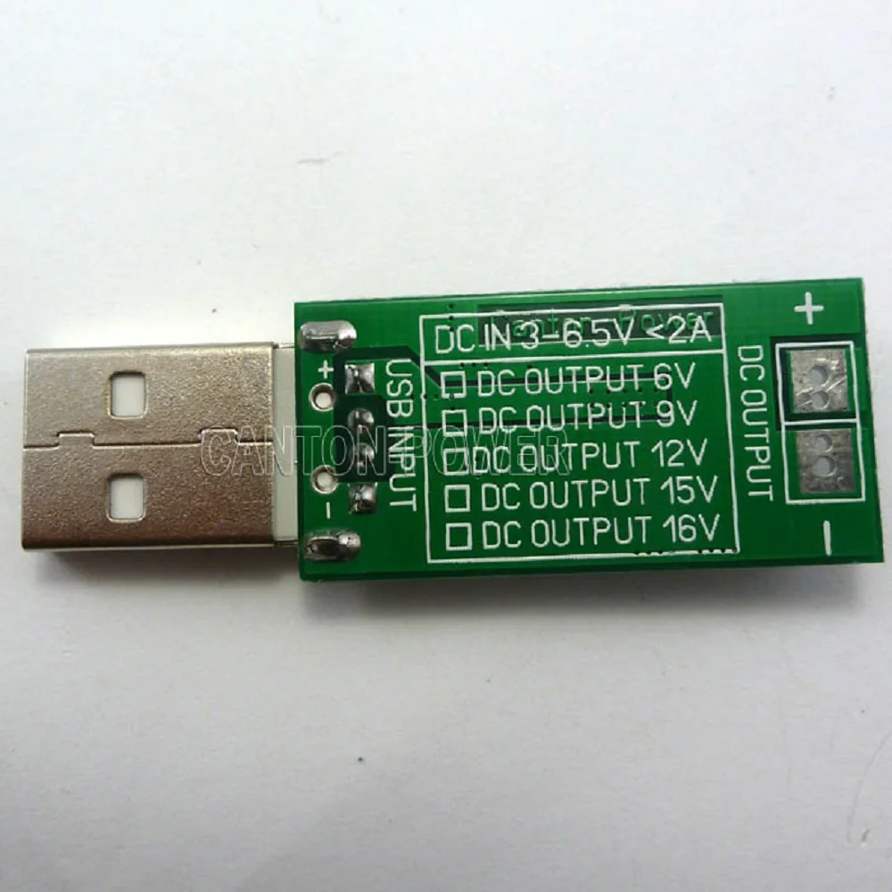 USB DC 5V до 12V повышающий преобразователь Повышающий Модуль для монитора камеры