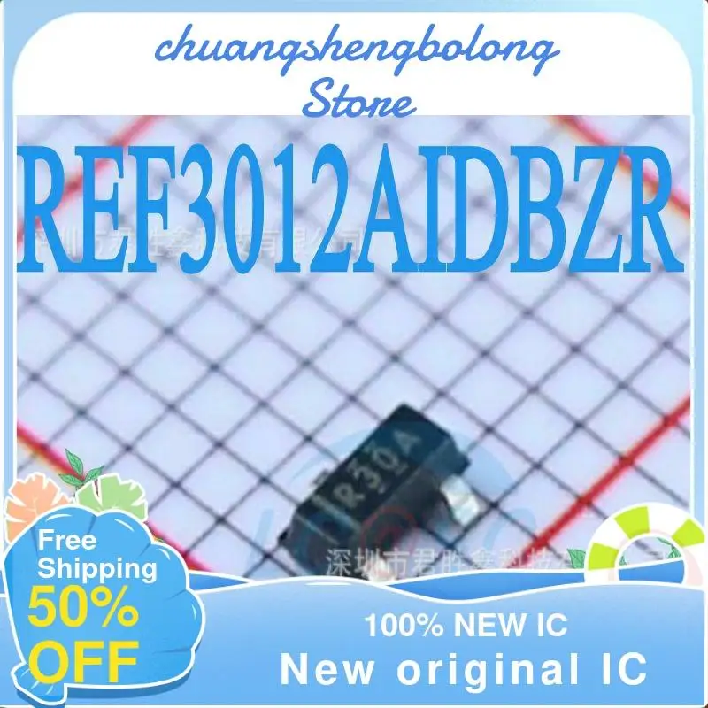 

10-200PCS REF3012AIDBZR R30A SOT23 New original IC