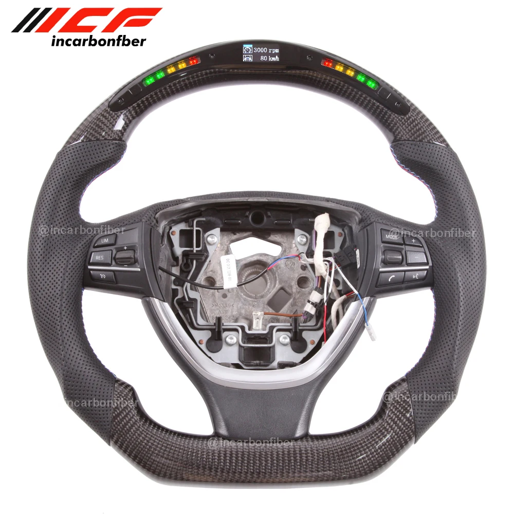 

Carbon Fiber LED Steering Wheel for BMW 5 Series 7 Series M Series F10 F12 F01