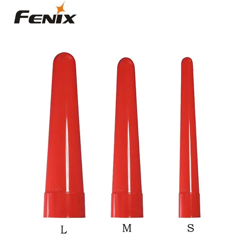 Фонарик Fenix фонарь с красной дорожной палочкой наконечник сигнальная лампа для