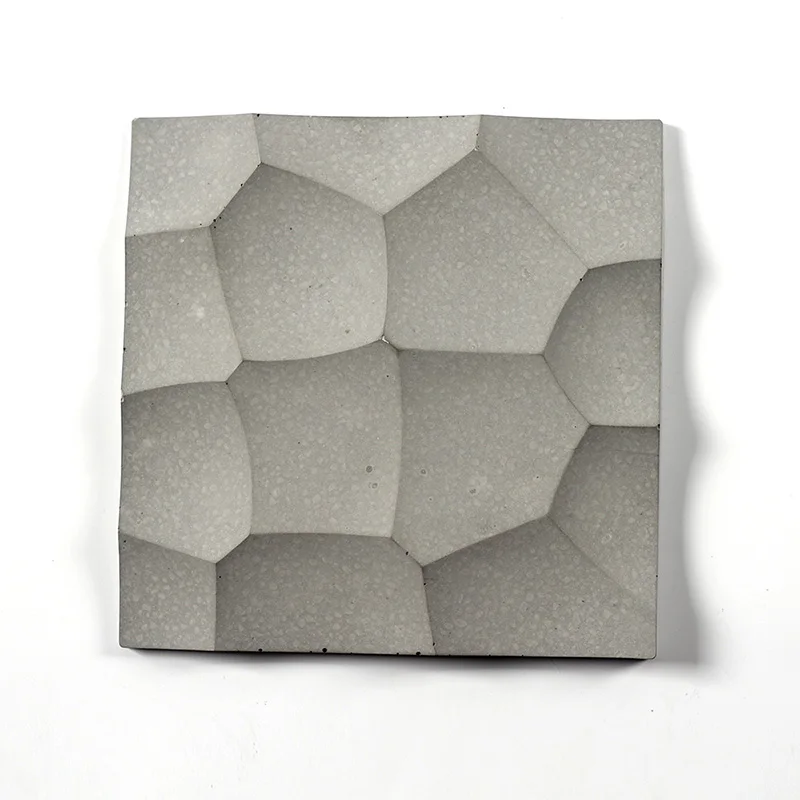 Силиконовая форма квадратный цемент бетон для настенных панелей 3D облицовка